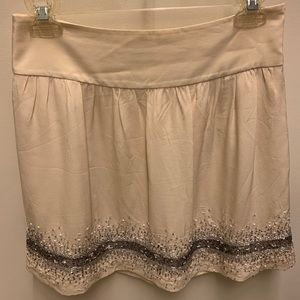 Club Monaco beaded skirt